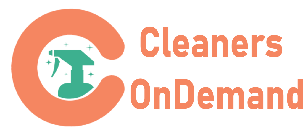 Cleaners Logo with Multiline Text